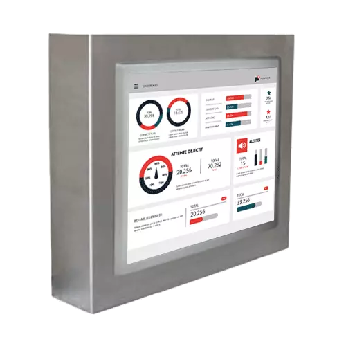 Boîtier Inox 17″