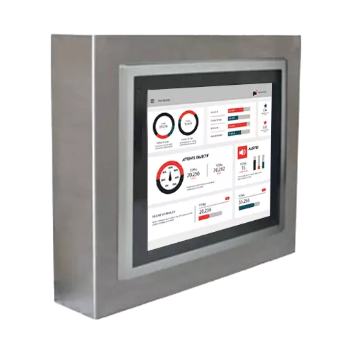 Boîtier Inox 19″
