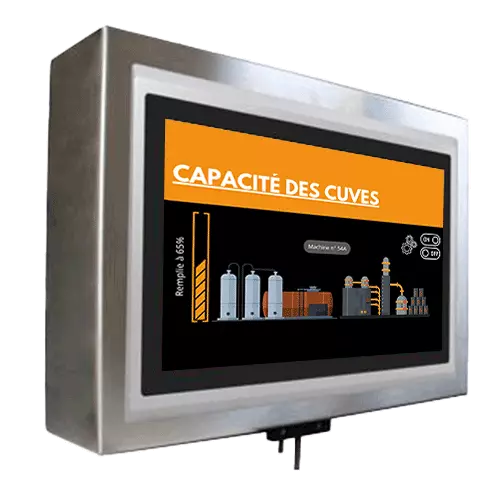 Boîtier Inox 21.5″