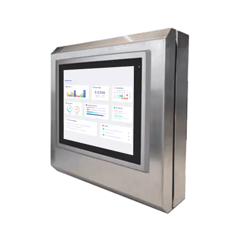 Boîtier inox 7″ avec porte