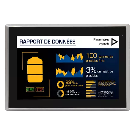 Moniteur industriel encastrable – 12.1″ – Wide
