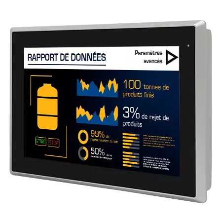 Moniteur industriel encastrable – 12.1″ – Wide