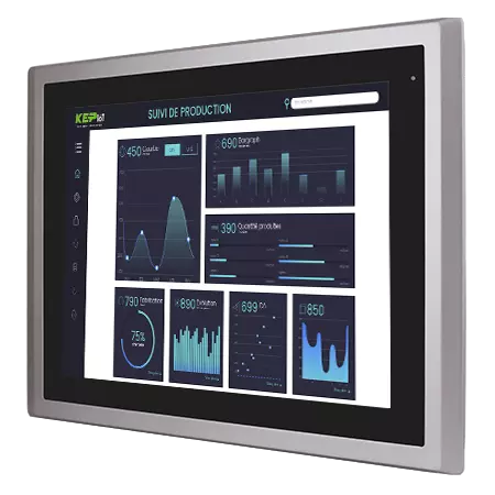 Moniteur industriel encastrable – 15″