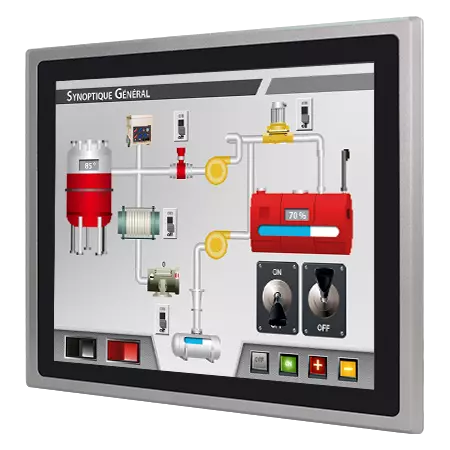 Moniteur industriel encastrable – 19″