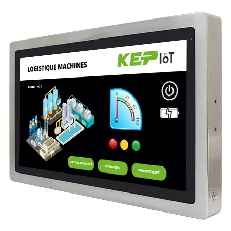 Moniteur industriel étanche 6 Faces – 21.5″
