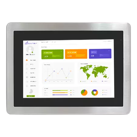 Moniteur industriel étanche 6 Faces – 10.1″