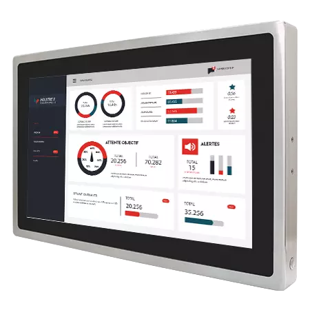Moniteur industriel étanche 6 Faces – 24″