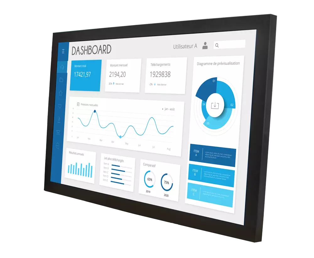 Moniteur Industriel – Grand format – 46″