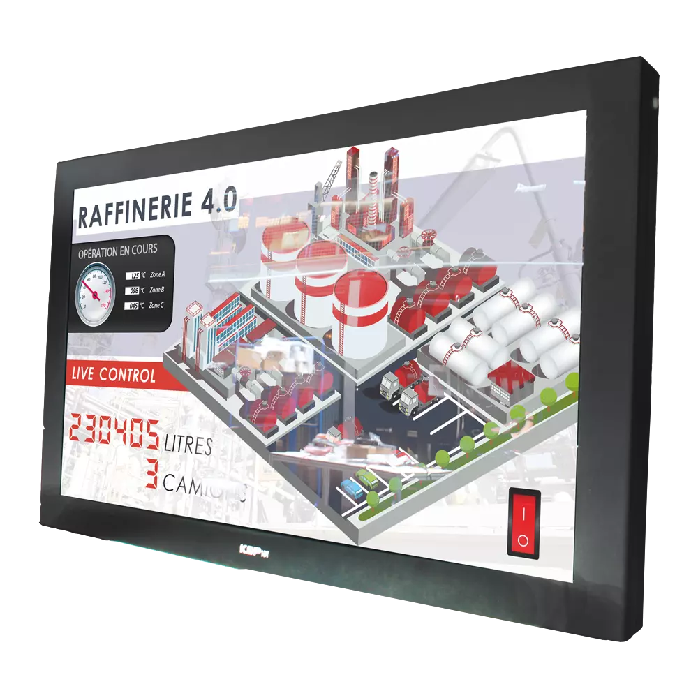 Moniteur Industriel – Grand format – 75″