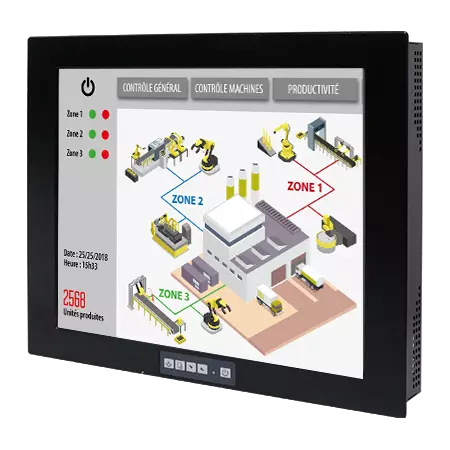 Moniteur encastrable – 19″