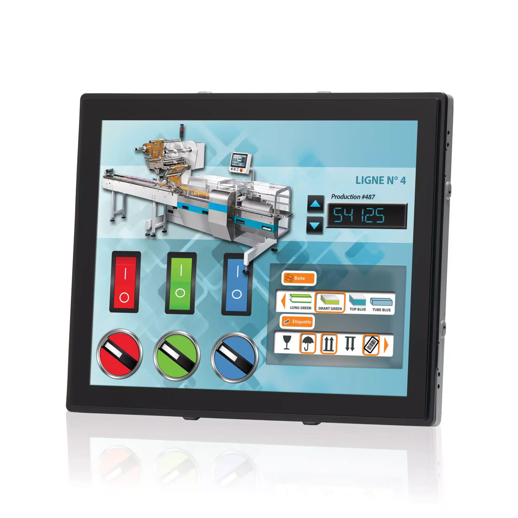 Moniteur intégrable 15″