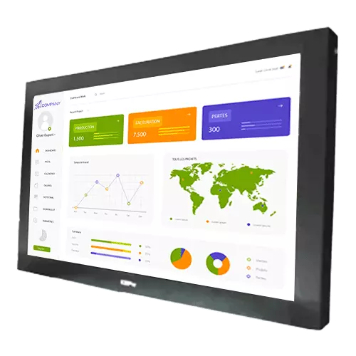 Panel PC Grands formats 75″