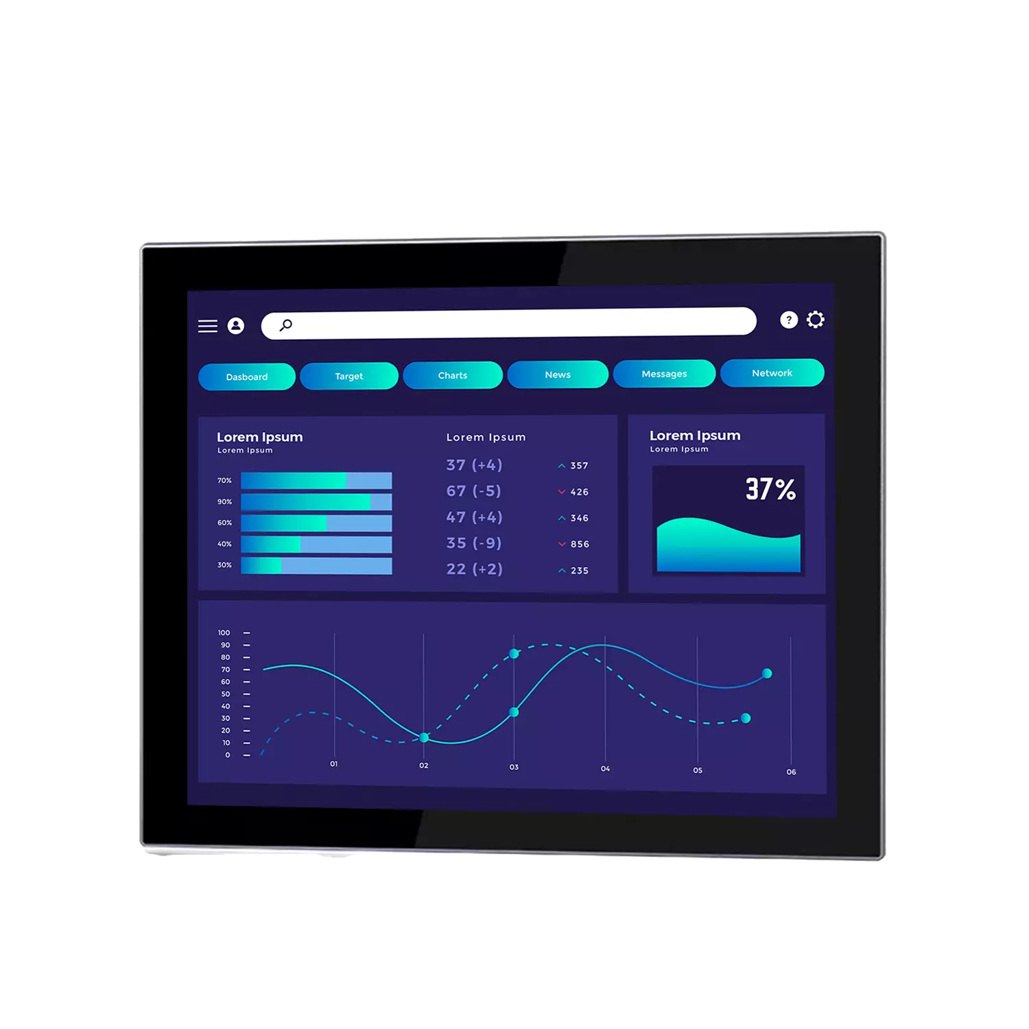 Moniteur économique 15″