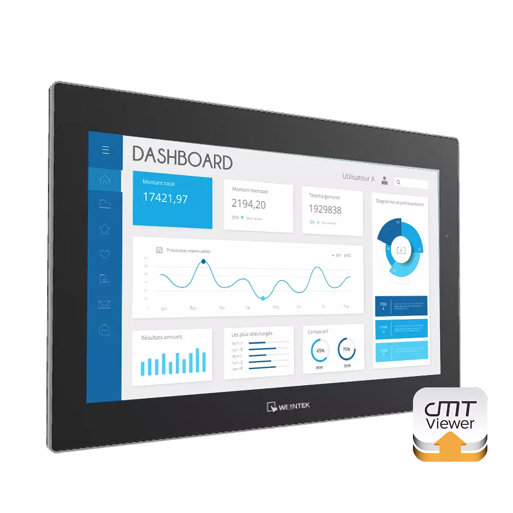 Pupitre cMT Viewer intégré 15.6’’
