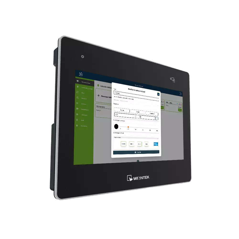 Pupitre tactile 10.1″ avec lecteur RFID
