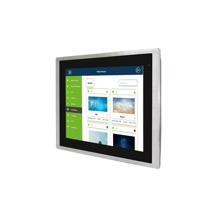 Panel PC i3/i5 Façade Inox 12.1″